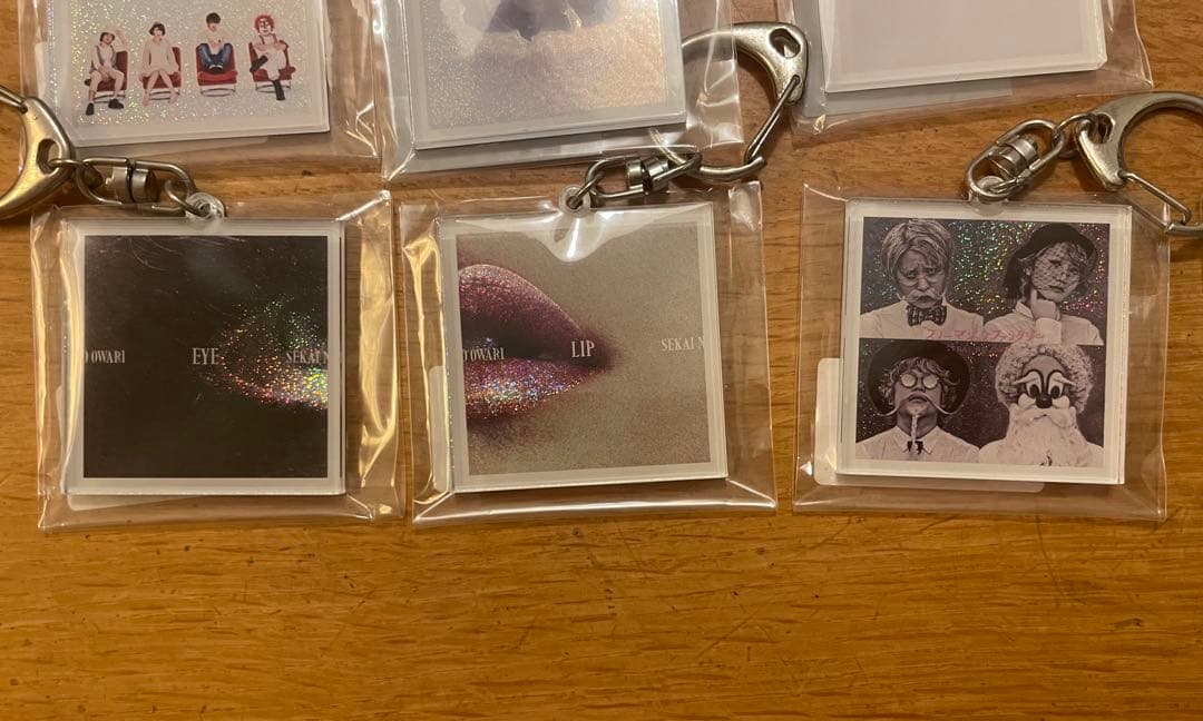 SEKAI NO OWARI セカオワ ホログラムキーホルダー全23種セット