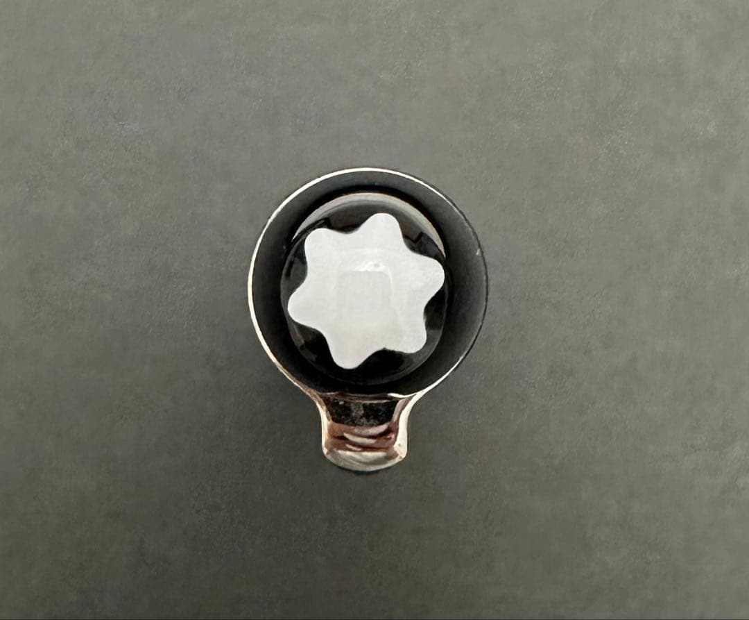 [美品]モンブラン万年筆 4810 マイスターシュテュック プラチナ クラシック