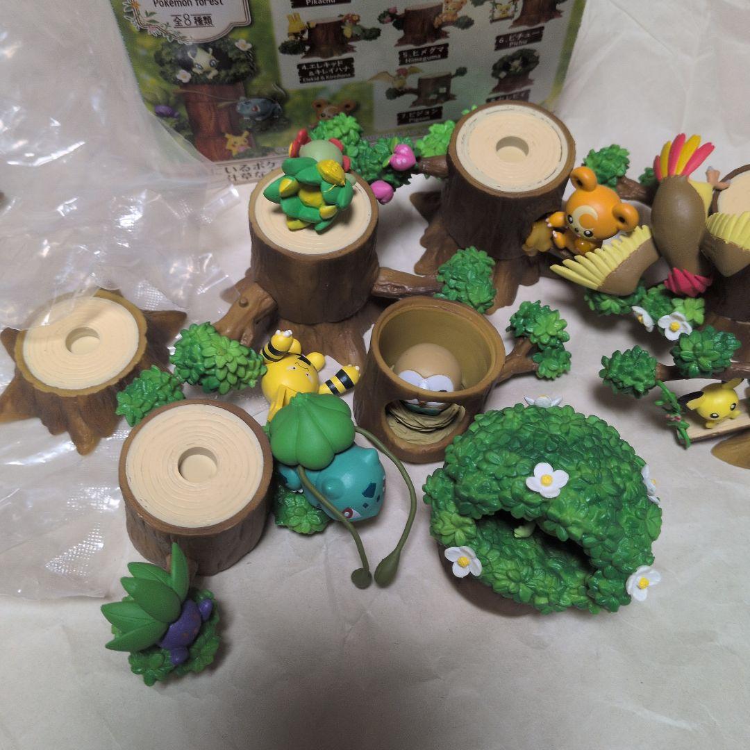 [7000]ポケモンの森 7種類セット★ピカチュウ無し