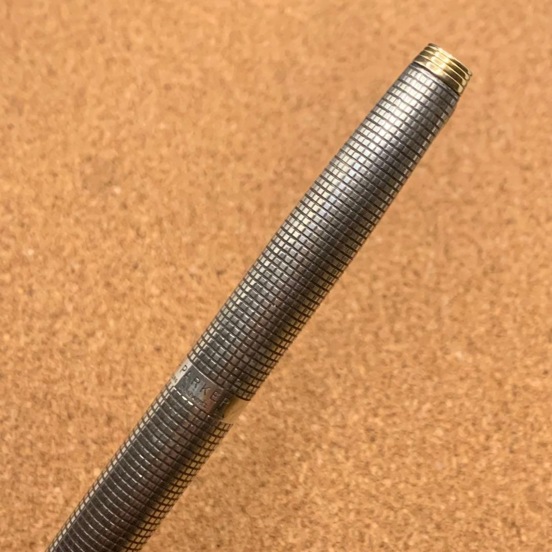 パーカー75 シズレ 万年筆 14K XF スターリングシルバー