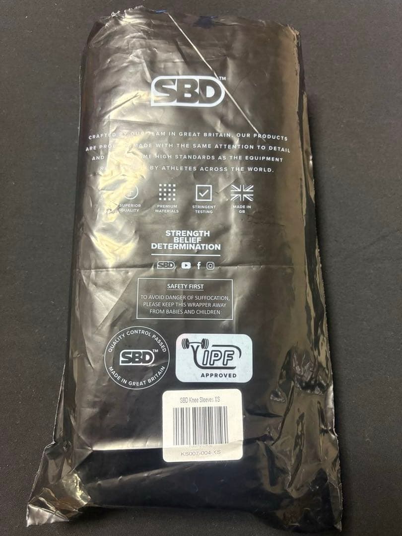 SBD サポーター XSサイズ 試着のみ極美品