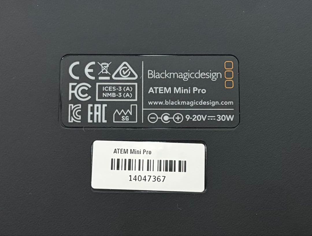 その他 Blackmagic Design ATEM Mini Pro