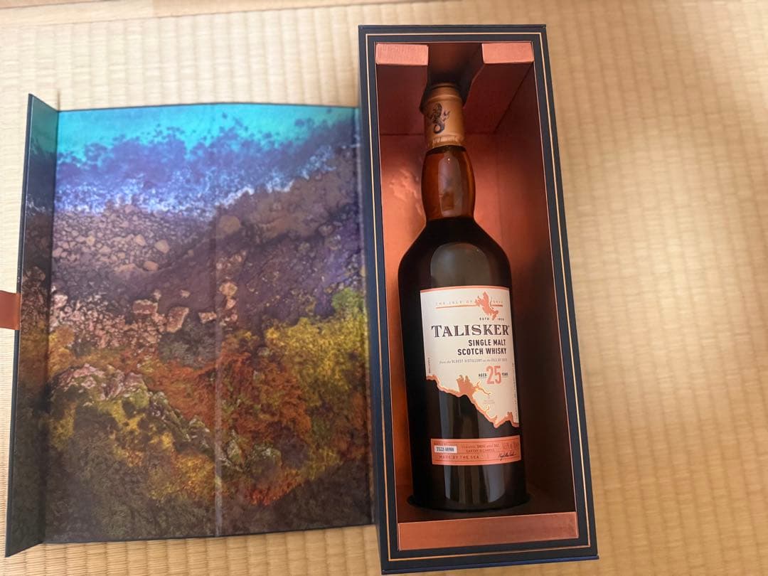 タリスカーTALISKER 25年 シングルモルトウイスキー 750ml