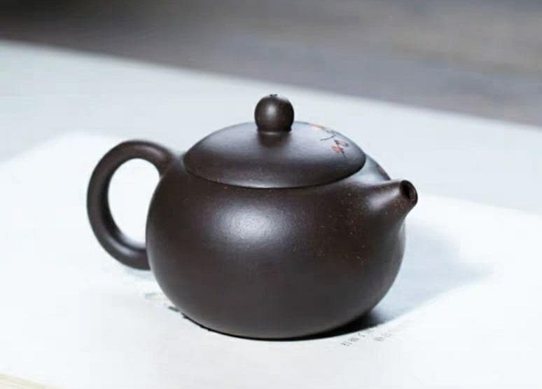 在銘 職人手作り 宜興紫砂 黑泥急須　煎茶道具 唐物　急須　茶道具