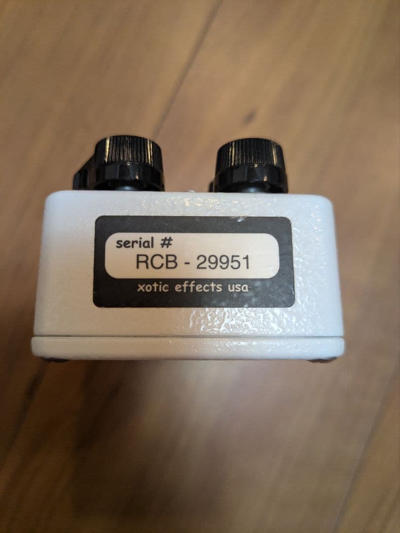 Xotic RC Booster クリーンブースター