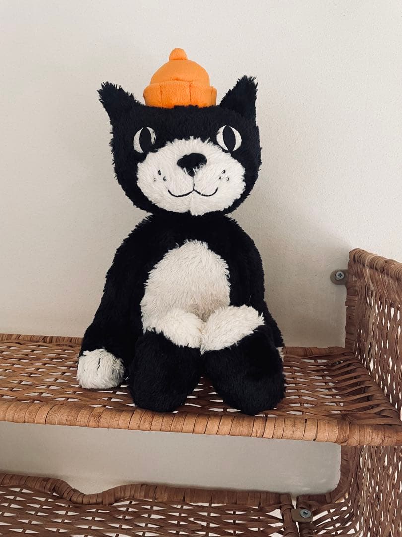  jack くろねこ　ぬいぐるみ