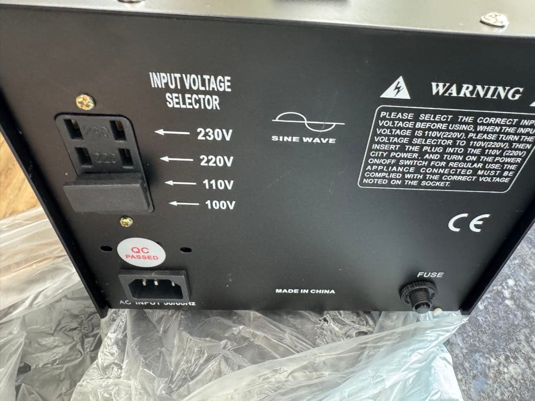 3000W 変圧器 ac 100v/110v to 220v-240v