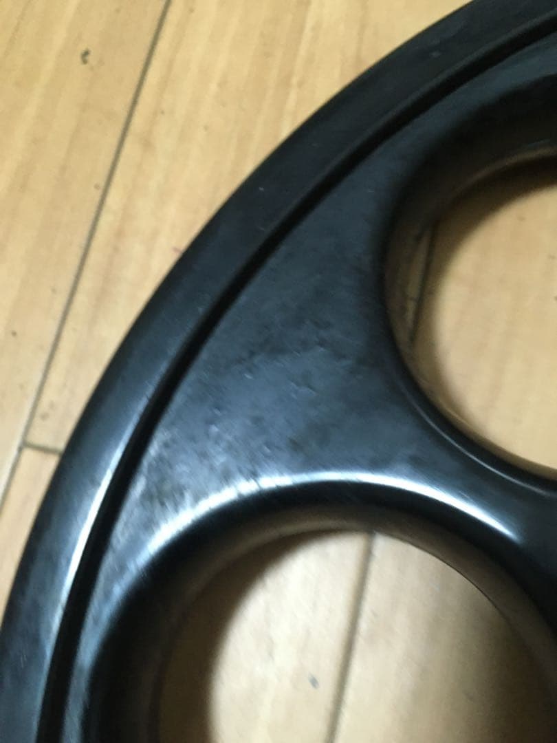 ① IVANKO イヴァンコ ラバー プレート15kg x 1枚 穴径50mm