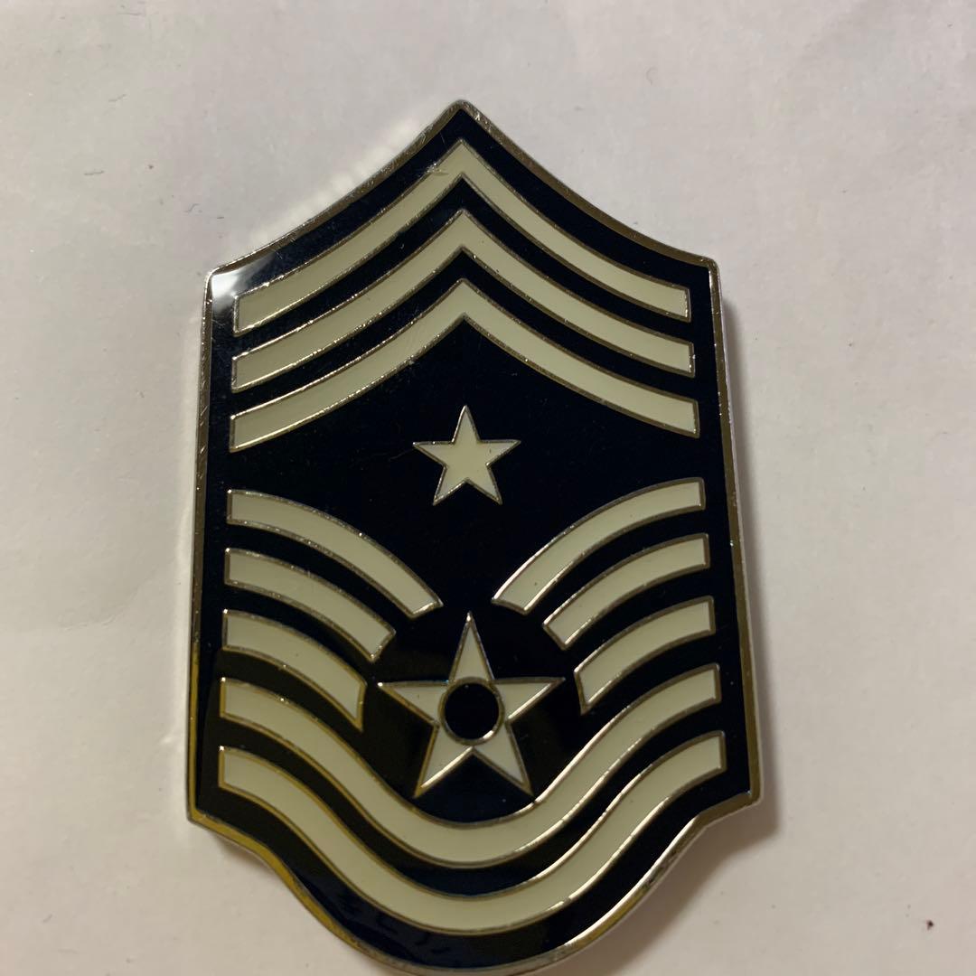 米軍　米空軍第82訓練団　指揮最上級曹長　限定　非売品