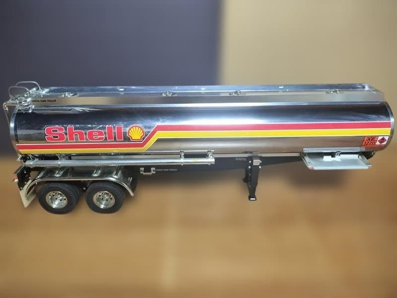 タミヤ 1/14トレーラートラック用 フューエルタンク 　パネルバン 2台セット
