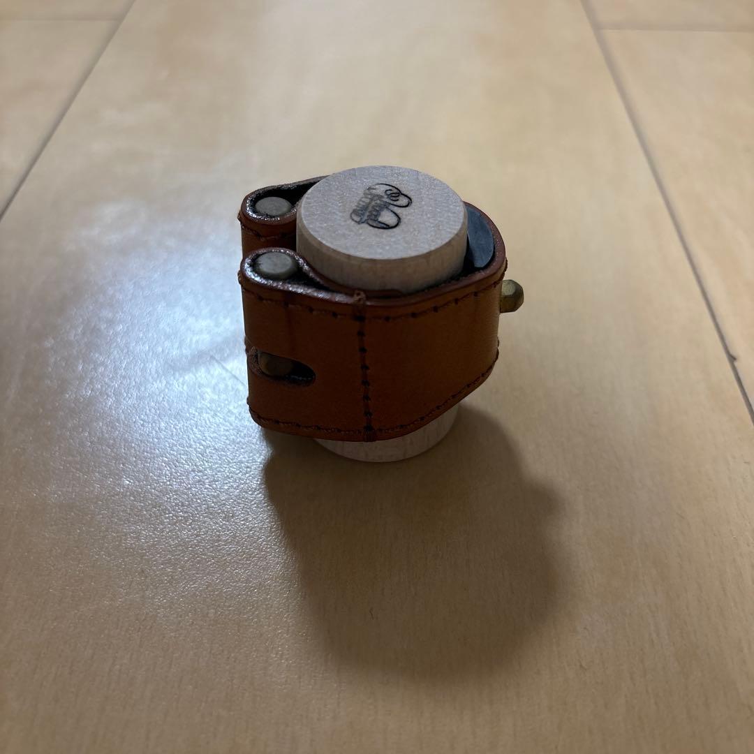 クラリネットリガチャー レザー 木材