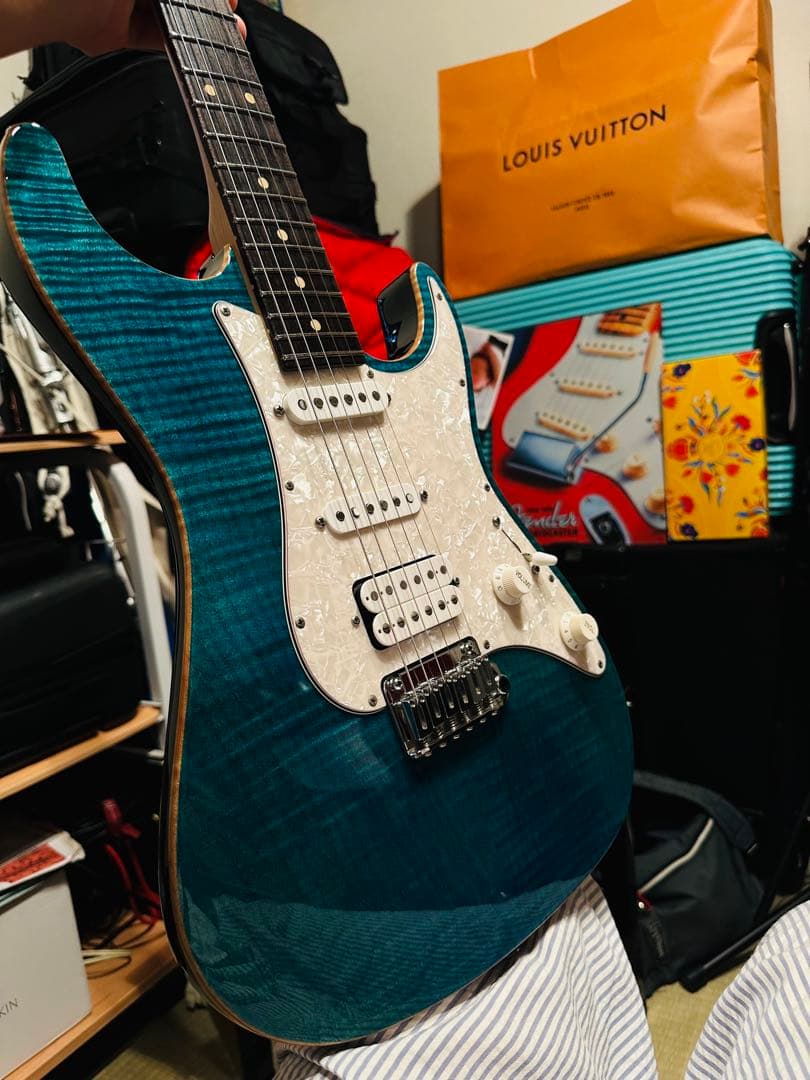ギター Suhr Standard Pro 2017 BAHAMA BLUE