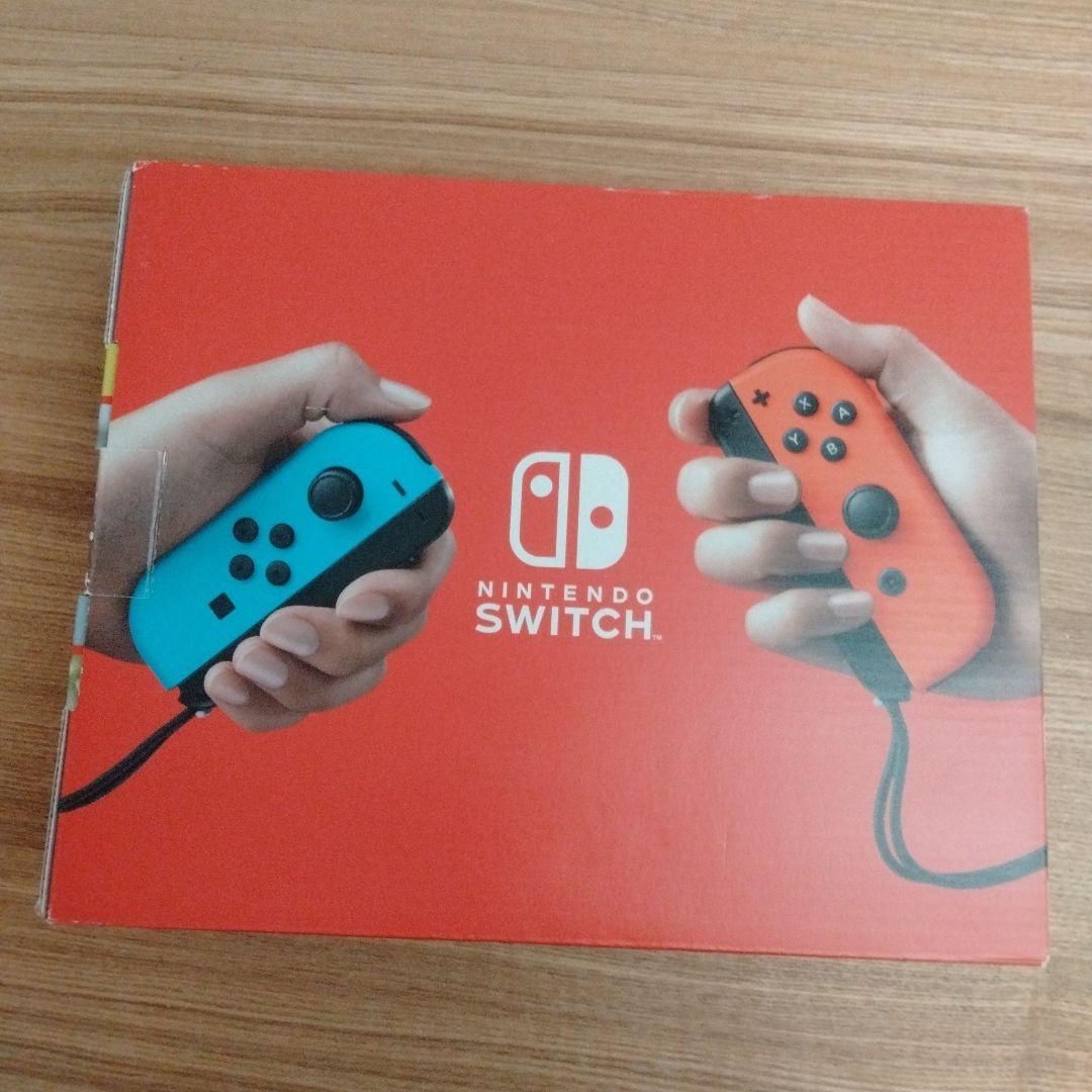 【動作確認済】Nintendo Switch本体ネオンレッド&ネオンブルー
