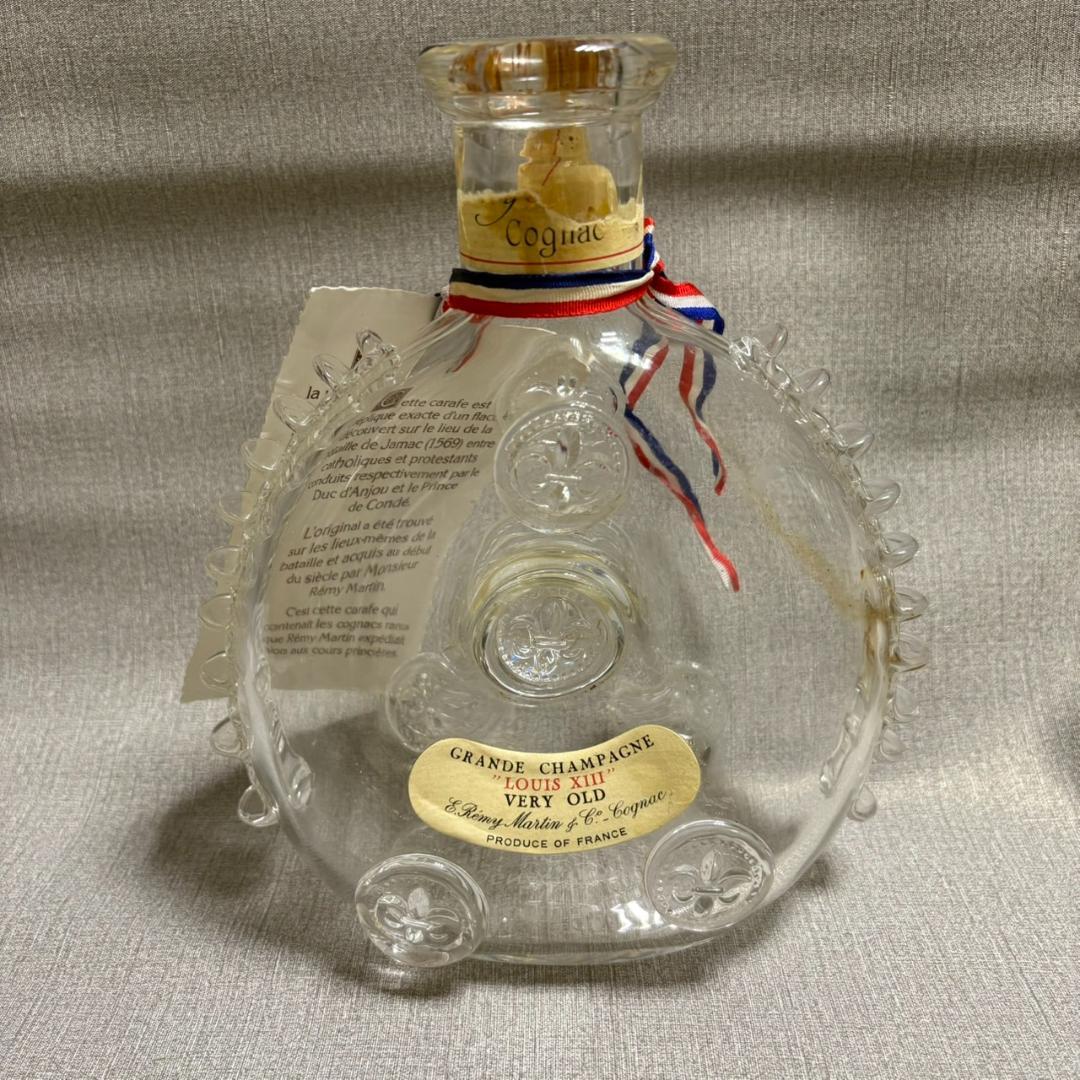 241111F　saint louis クリスタル　13世　クリアボトル　希少品