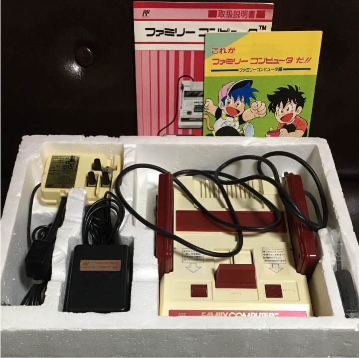 当時物 ファミコン 箱 取説付き