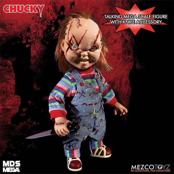 新古品！MEZCO チャッキー ティファニー　トーキング フィギュア高さ38cm