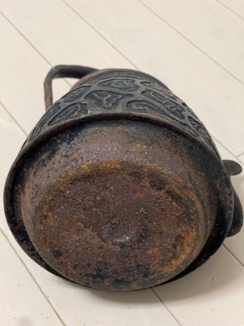 鉄瓶　時代物