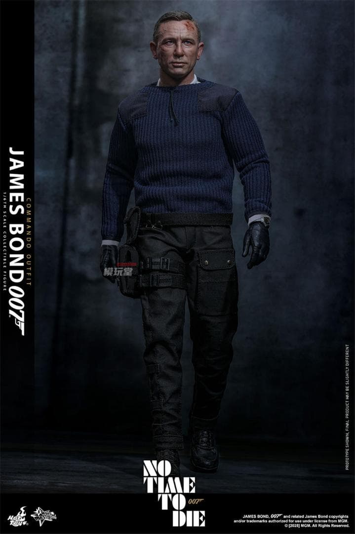 ホットトイズ 1/6 007 ジェームズ・ボンド コマンド・スタイルMMS804