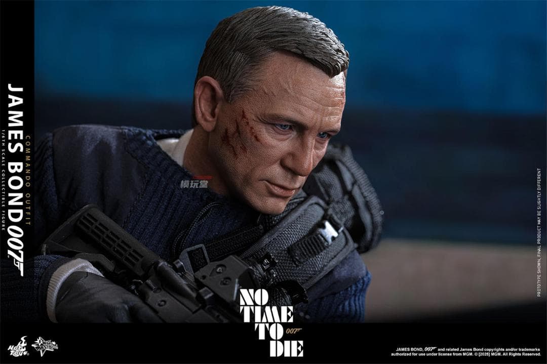 ホットトイズ 1/6 007 ジェームズ・ボンド コマンド・スタイルMMS804