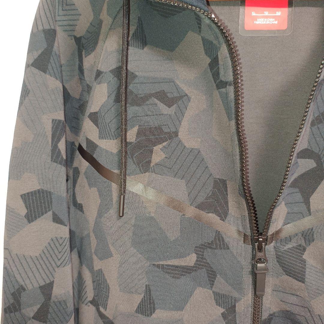 Nike ナイキ テックフリース ダークカモフラ ジャージ上下セット 上XL M