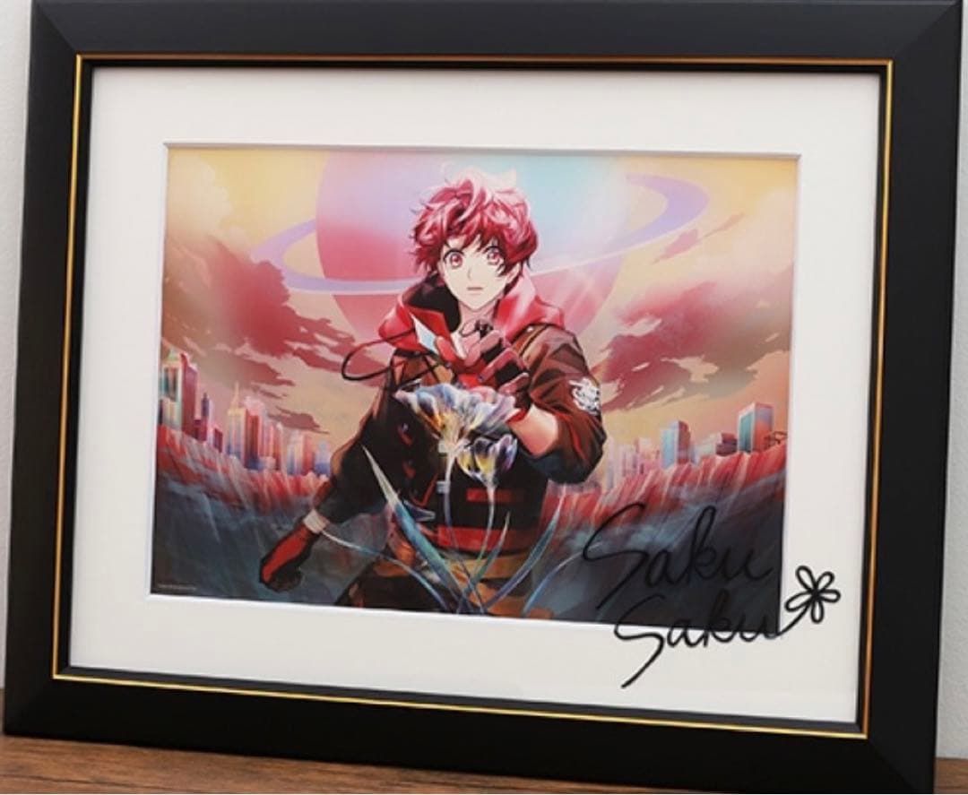 A3!展　東京会場　複製サイン入りキャラファイングラフ　複製原画