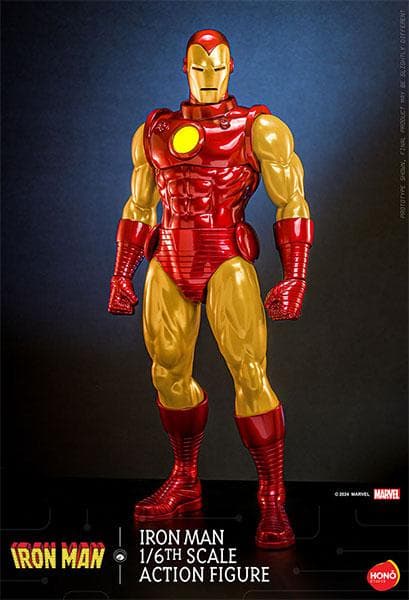 【新品・未開封】Hono Toys アイアンマン 1/6スケール炎スタジオ