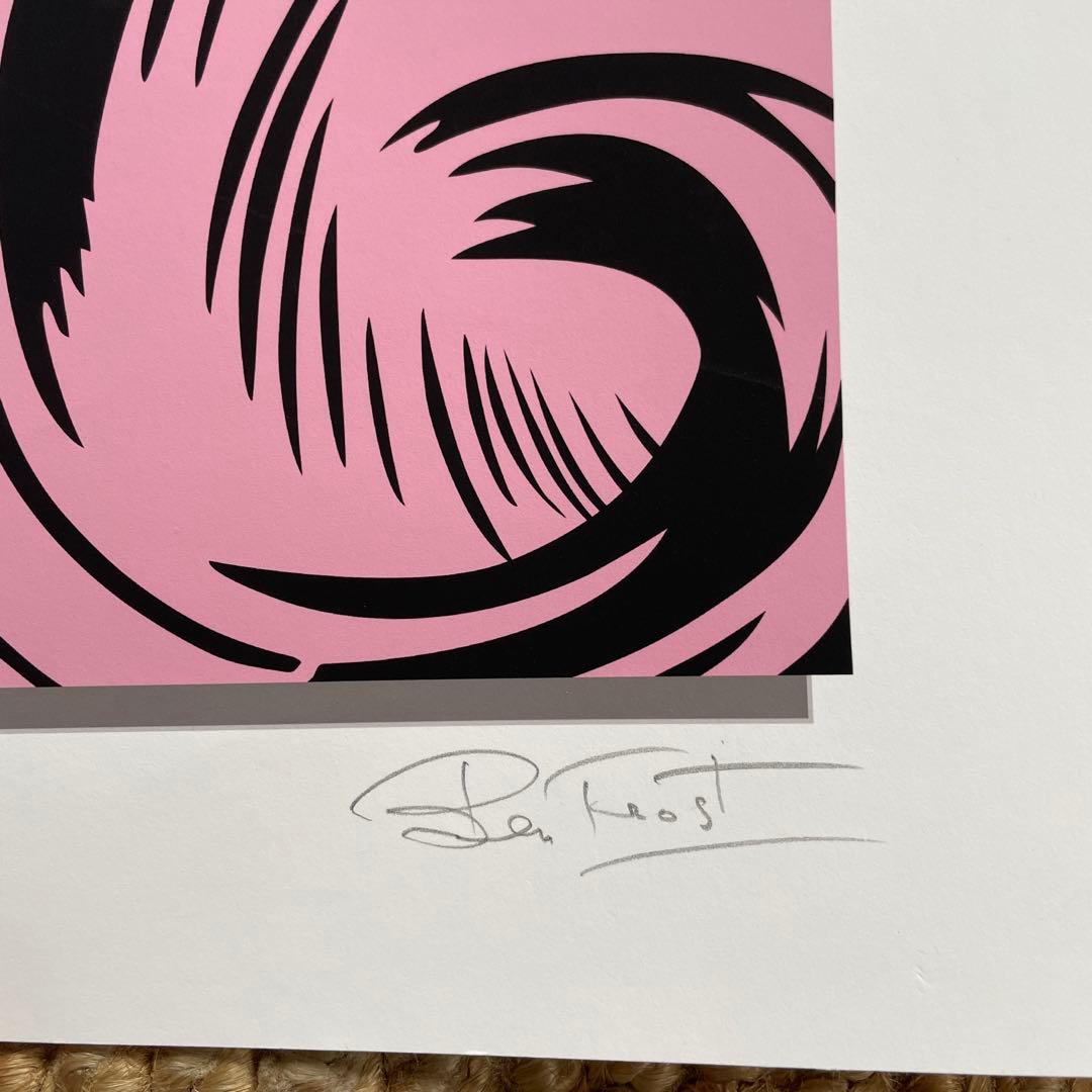 BEN FROST 'Effortless' デジタルプリント 手書きサイン入り