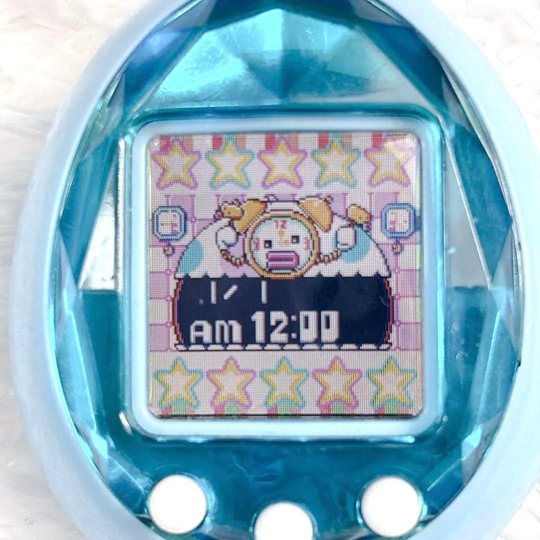 ✨️極美品✨️たまごっち ID ブルー ストラップ付き 動作OK