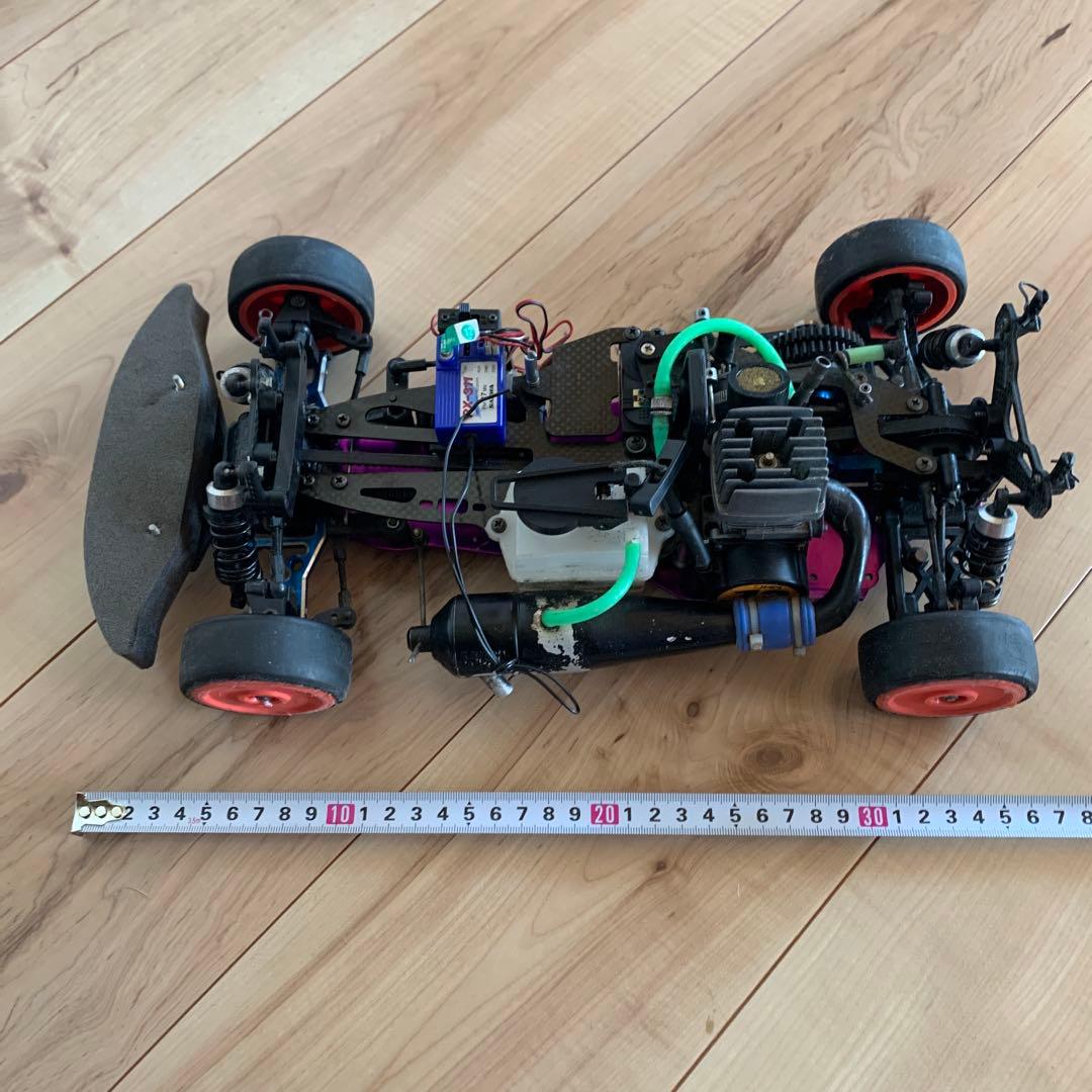 東京理研です。HPI RCホビーラジコンカー カーボンファイバー製当時もの