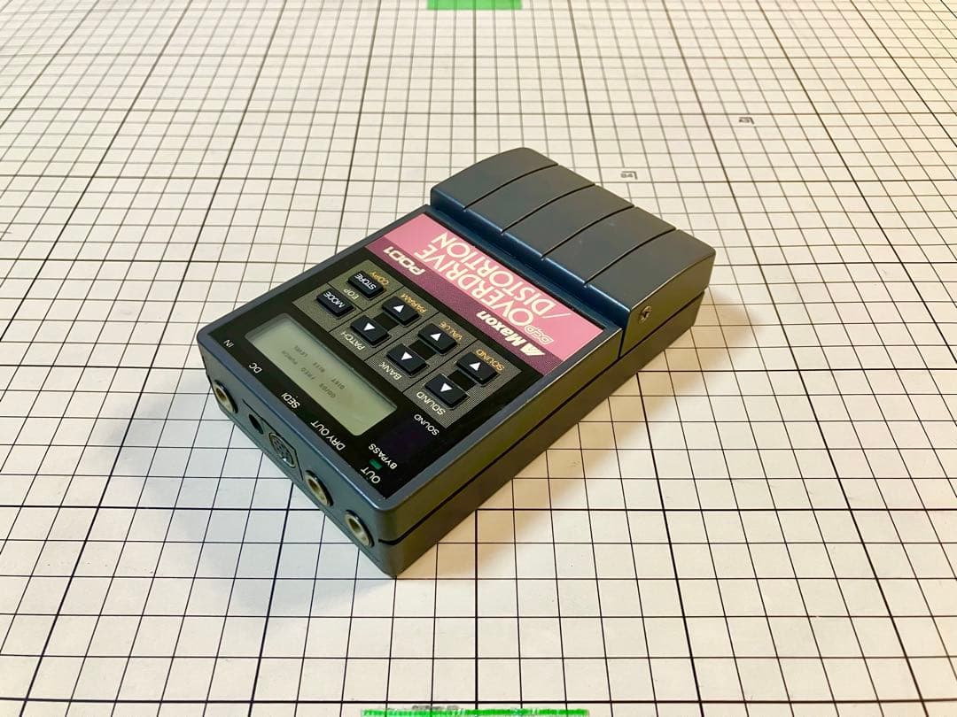 POD1 Maxon オーバードライブ / ディストーション マクソン