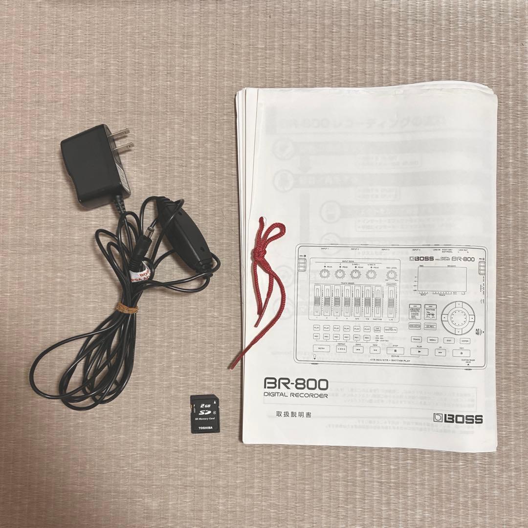 BOSS BR-800 マルチトラックレコーダー　　箱・付属品付き完動品