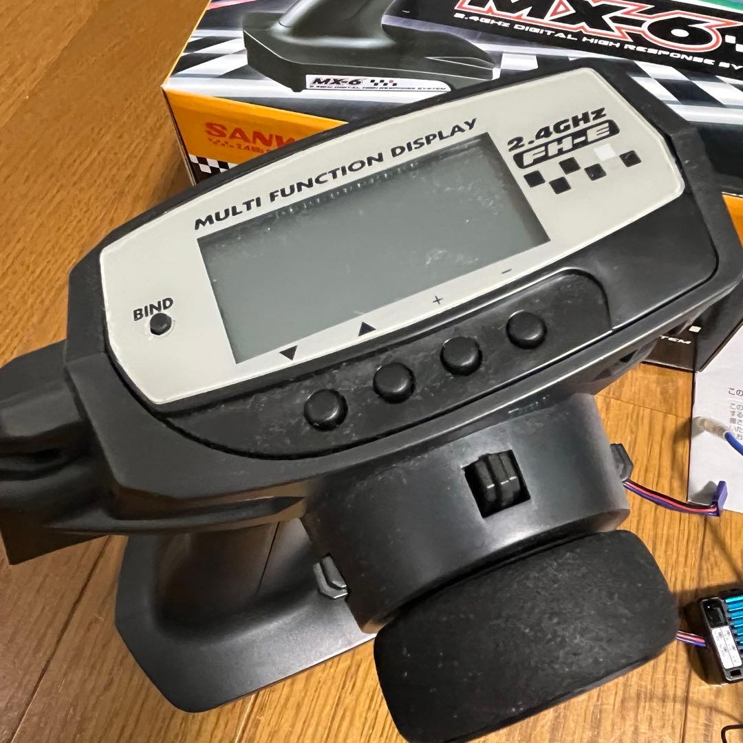 サンワ プロポ MX-6 RX-391 アンプ BL-SIGMA サーボ 102