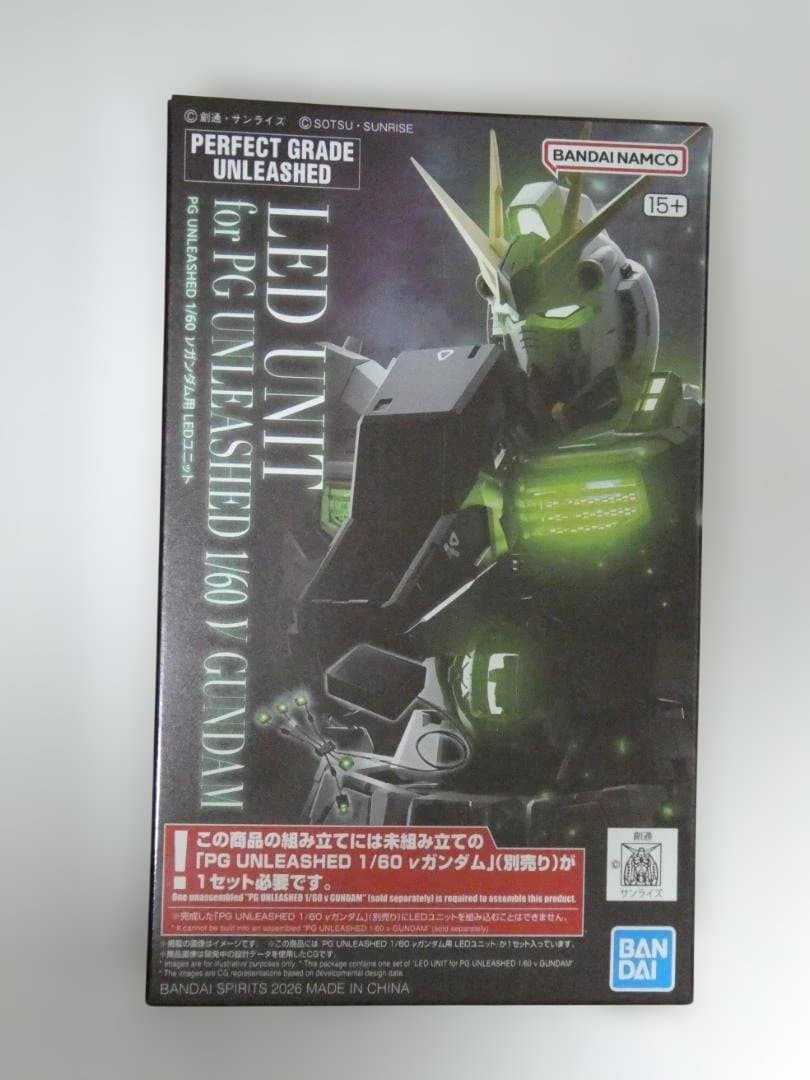 新品未使用　PG UNLEASHED 1/60 νガンダム LEDユニット