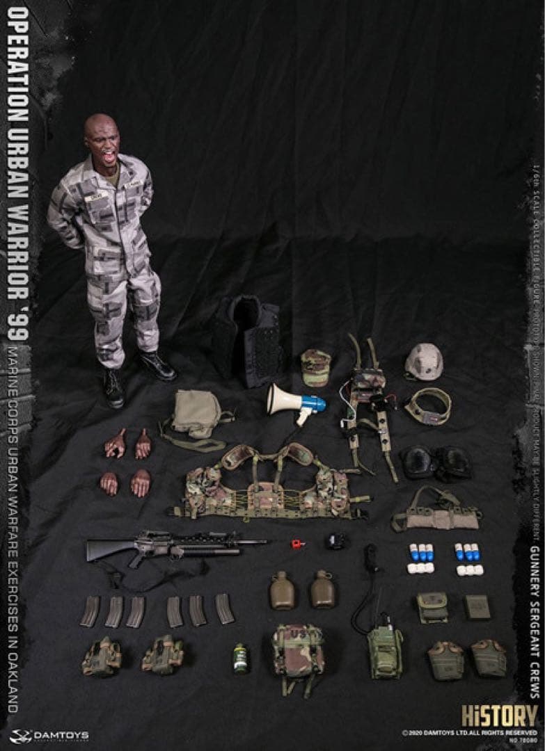 DAMTOYS78080アメリカ海兵隊アーバンウォリアー作戦クルース一等軍曹