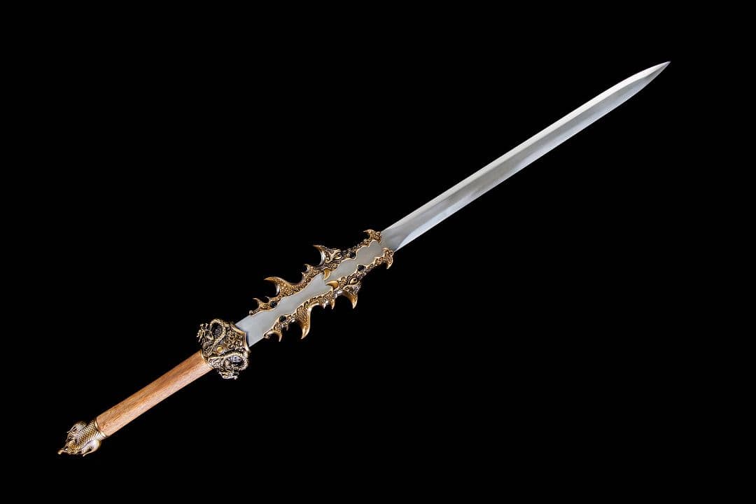 【邪裂魂剣を誅する】古兵器 武具 刀装具 日本刀　模造刀 居合刀 武士道 鑑賞用