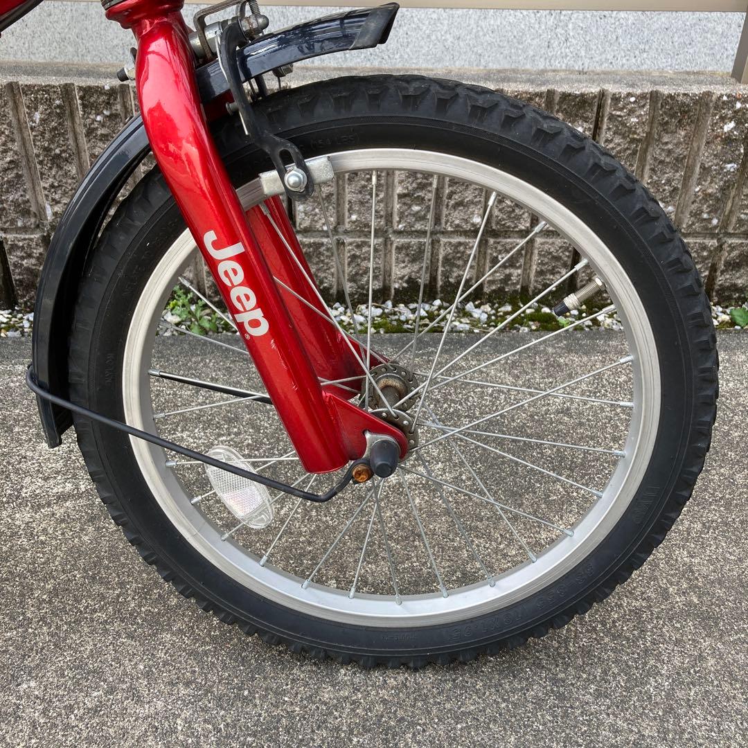 【直接引き渡し希望】jeep ジープ　自転車　キッズ　18インチ