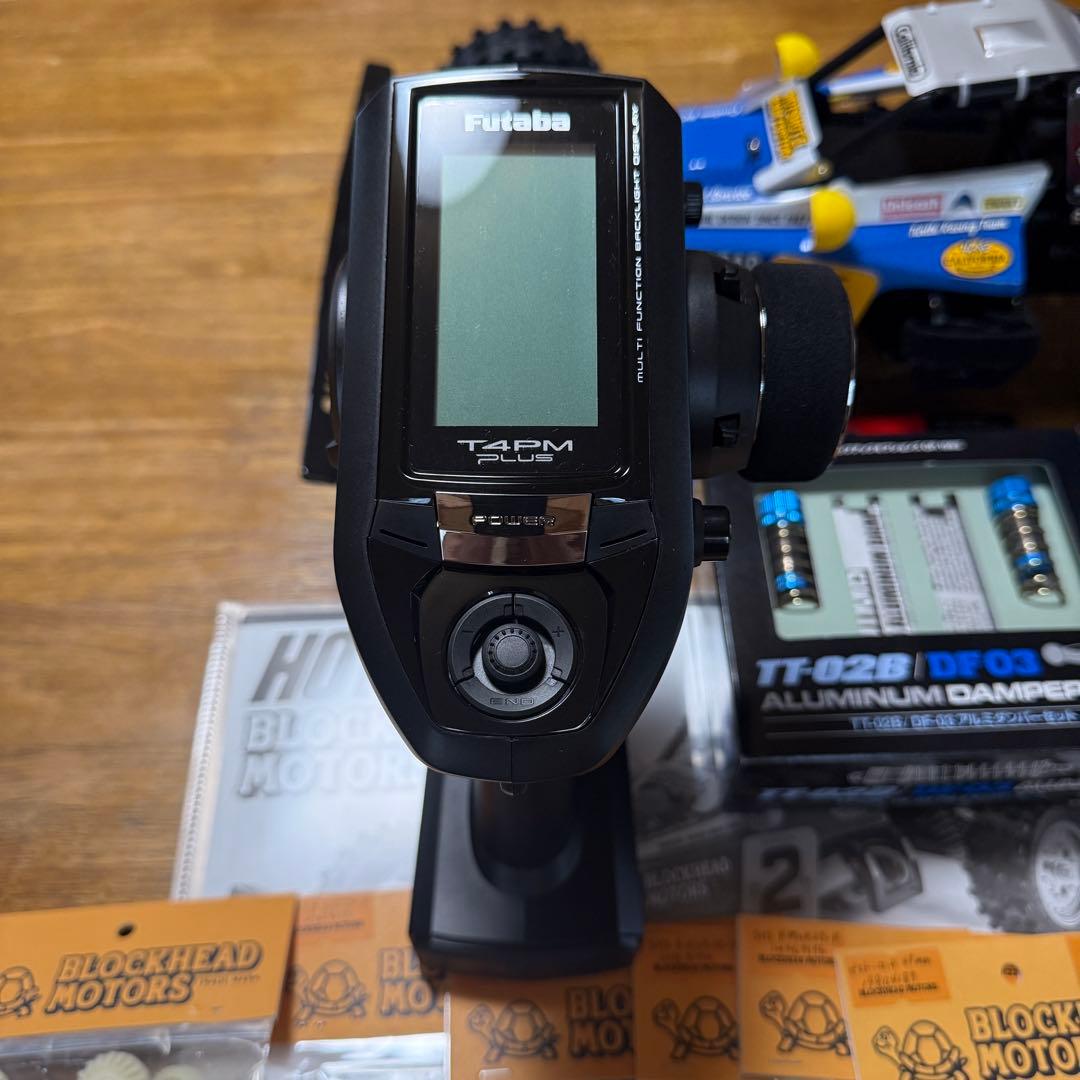 ホットショットII BLOCKHEAD MOTORS メカ＋プロポセット