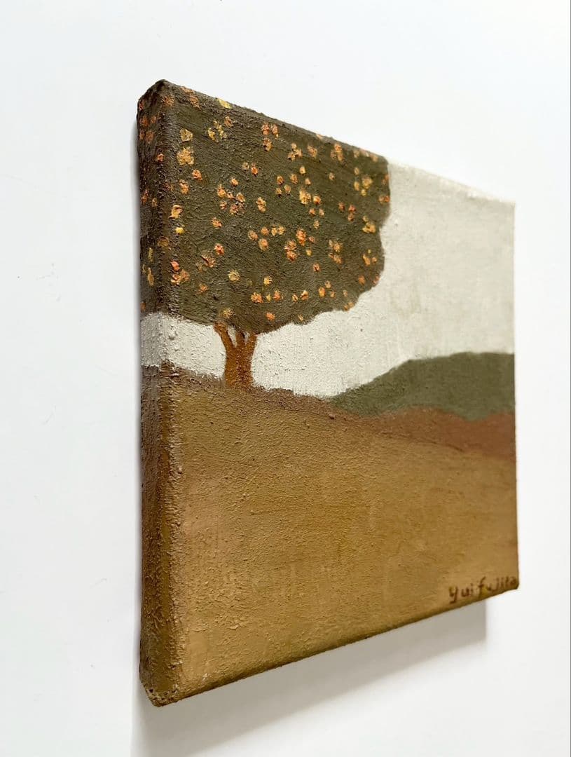油彩画　金木犀
