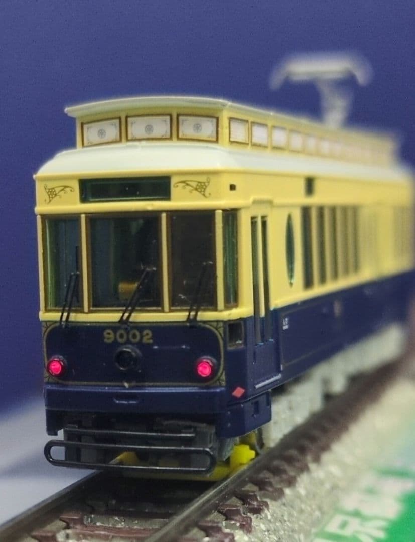 鉄道模型 東京都電 9000形 9002 青塗装