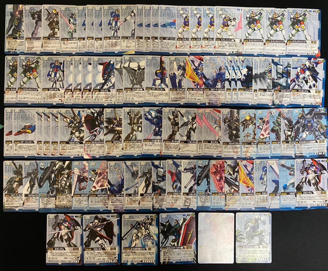 ガンダムウォーカード 青まとめ売り㊸　約2400枚 ホワイトベース隊など