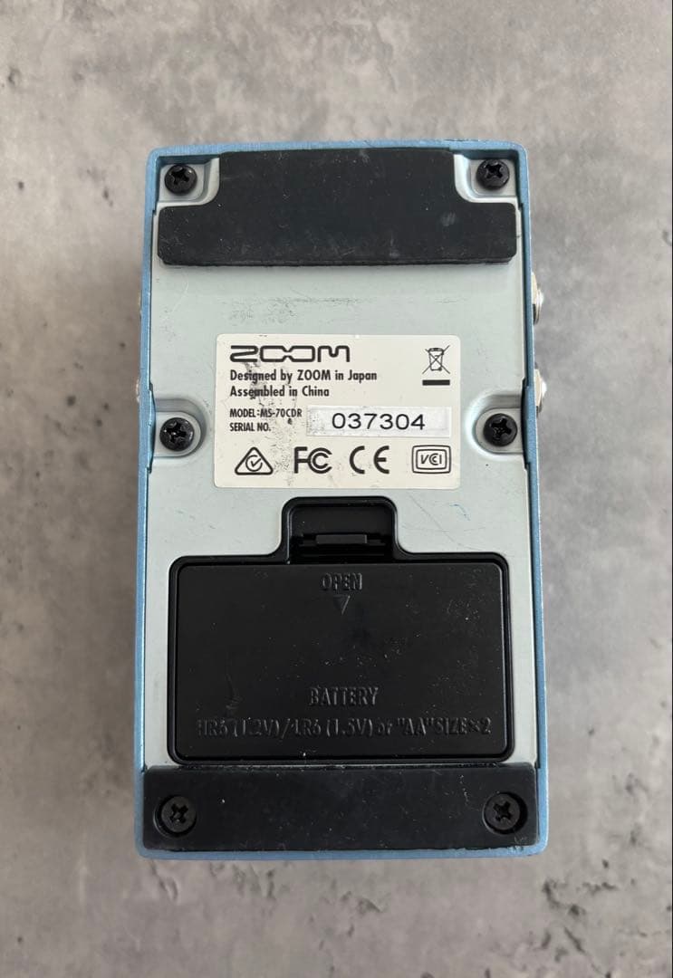 ZOOM MS-70CDR 空間系マルチエフェクター