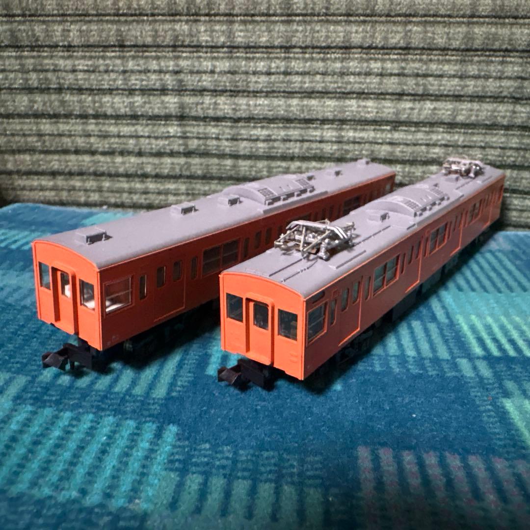 KATO 201系 試作車 オレンジ 4両セットジャンク