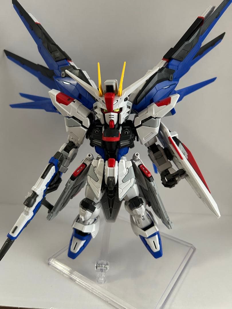 MGSD フリーダム、バルバトス、ウイングゼロEW HGマイティーストライク