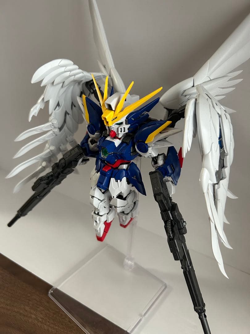 MGSD フリーダム、バルバトス、ウイングゼロEW HGマイティーストライク