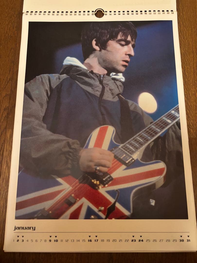 希少　ヴィンテージ　OASIS 1999年カレンダー