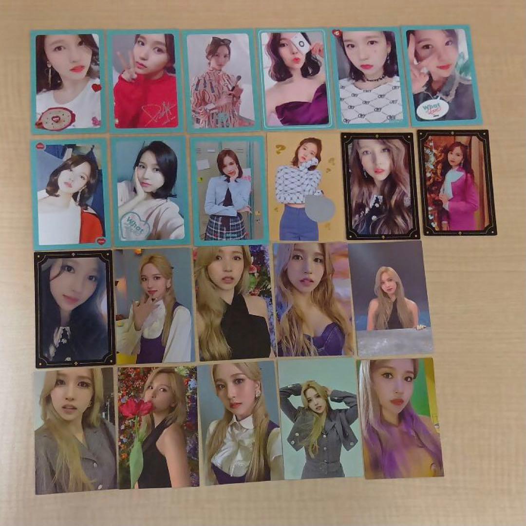 ❶ TWICE ミナ トレカ 76枚 まとめ売り
