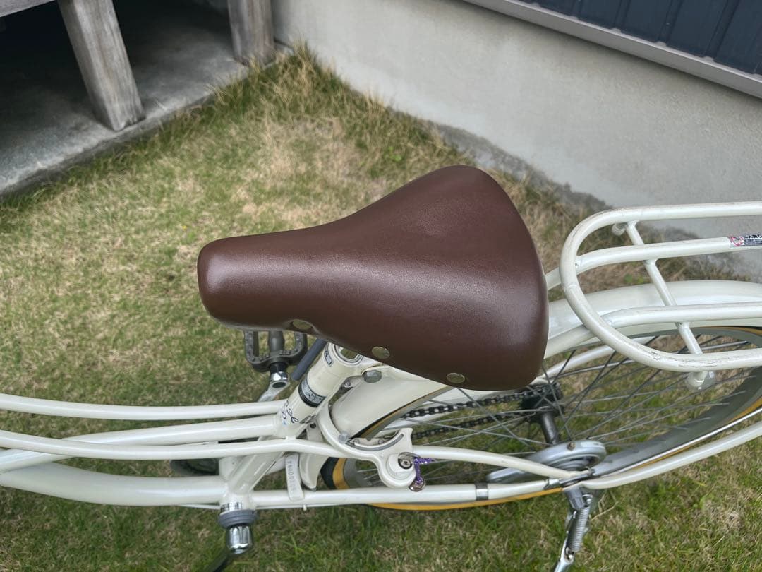 あさひ　ASAHI フェリーク Jr 24インチ　自転車　クリーム色