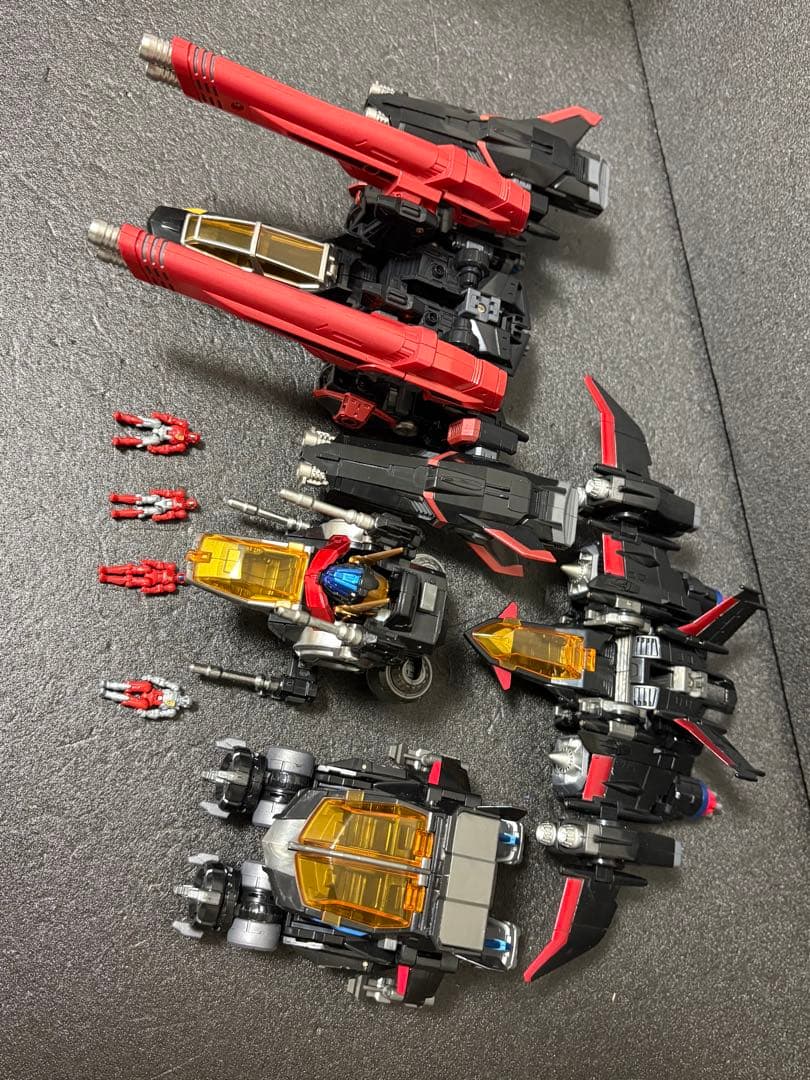 ダイアクロン　ダイアバトルス　コスモバトルス02 レッドライトニング　合体セット