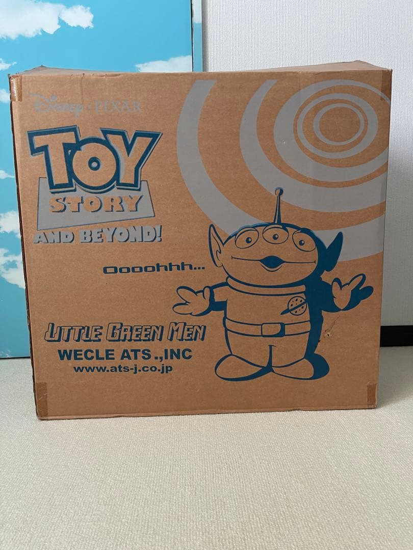 激レア　トイストーリー　エイリアン　特大サイズ　フィギュア　レジン製　箱付き