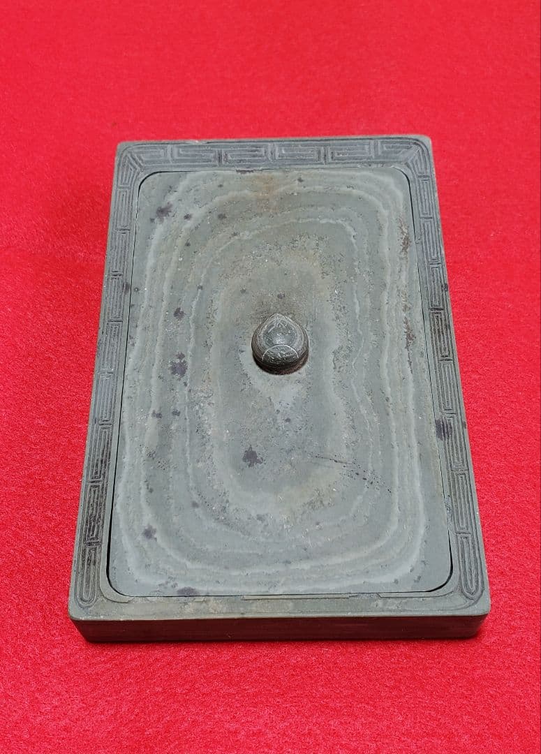 中国端溪硯/ 古い硯/ 青色硯 硯